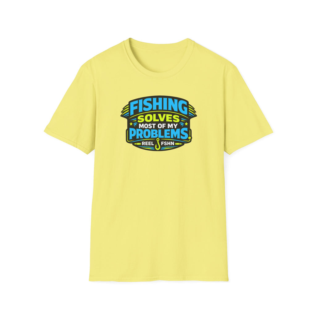 Fishing Solves Most Of My Problems T-Shirt