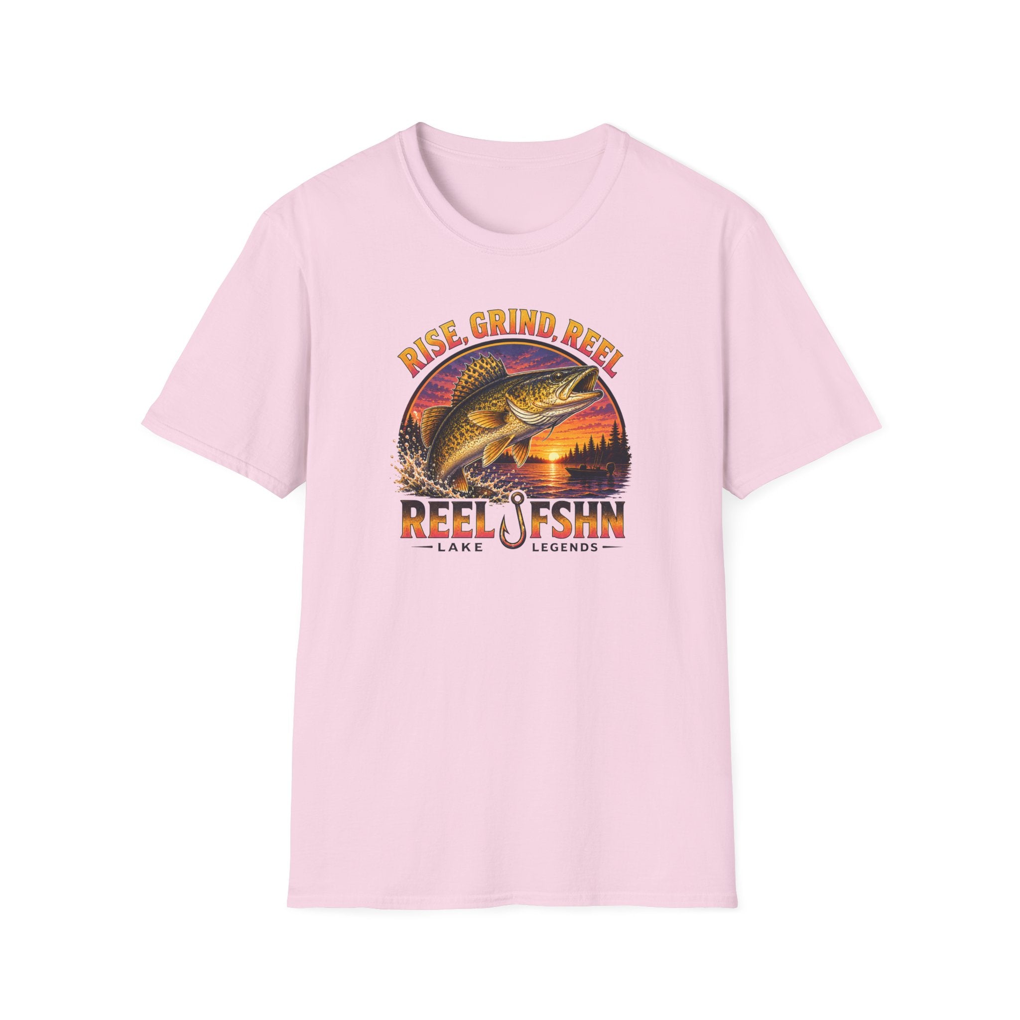 Rise, Grind, REEL T-Shirt