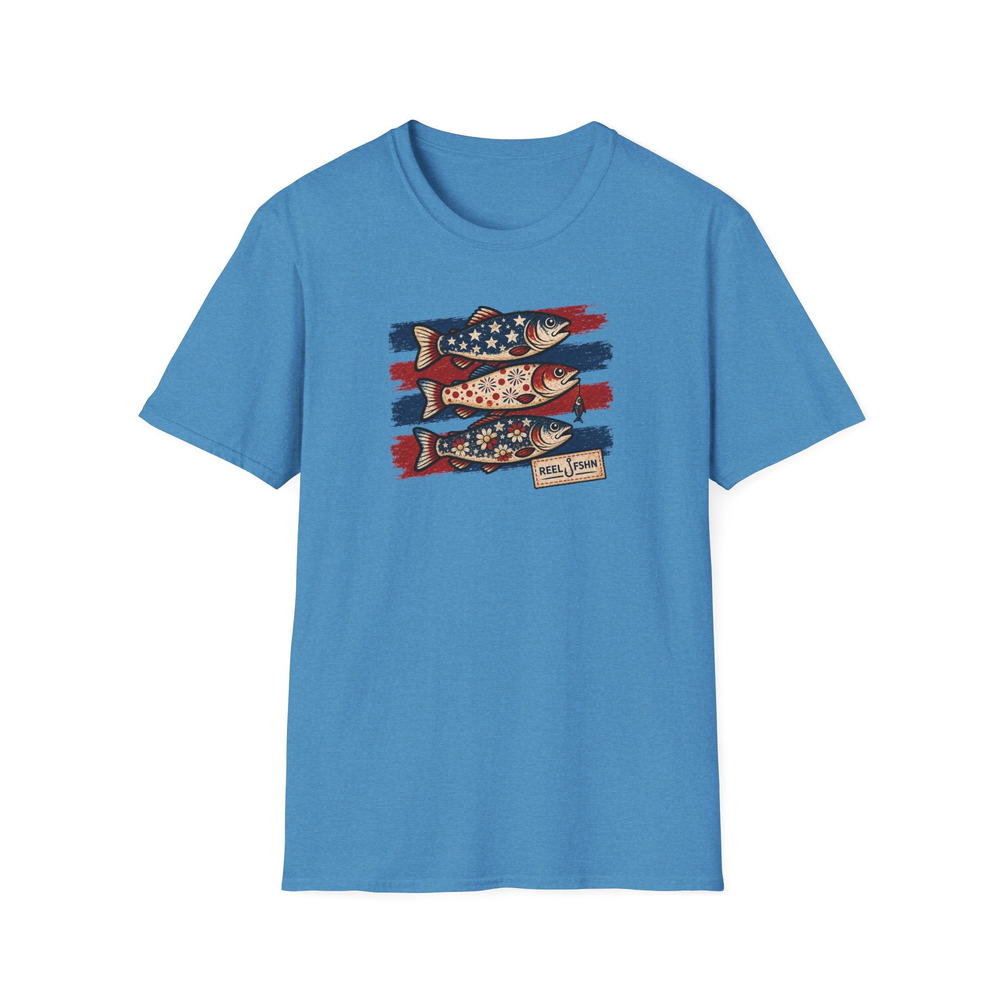 Flowery Fish & Stars T-Shirt