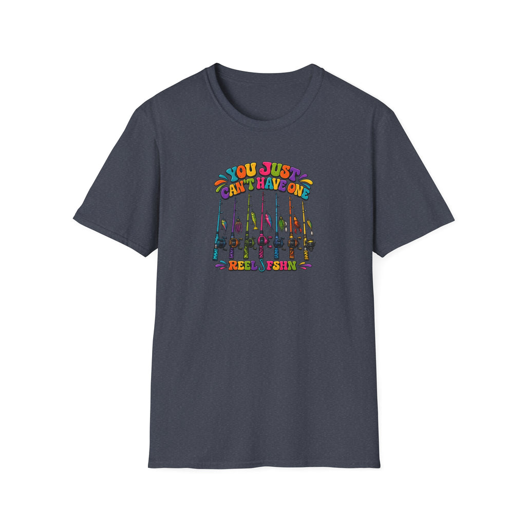 You Just Can't Have One Funky Print T-Shirt
