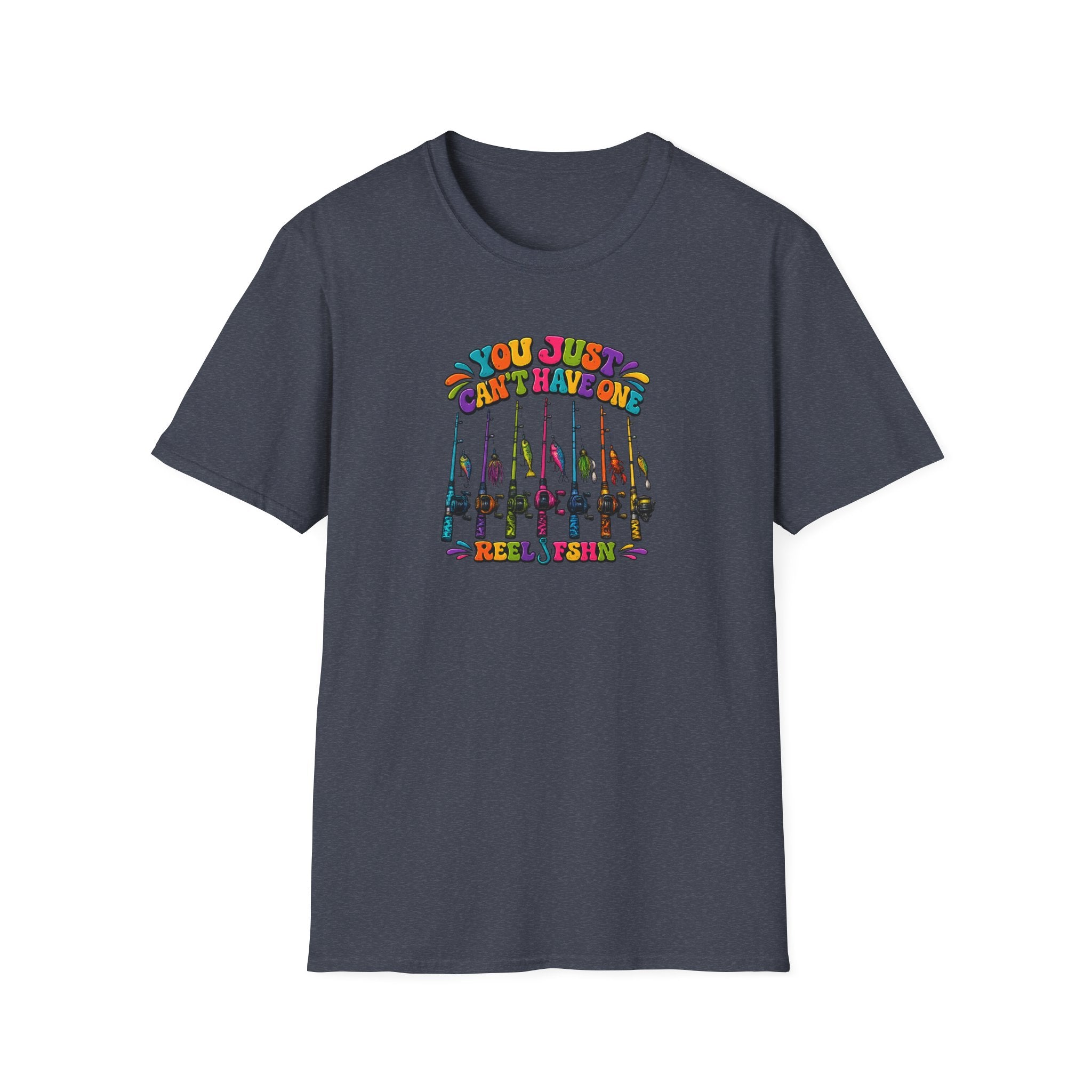 You Just Can't Have One Funky Print T-Shirt