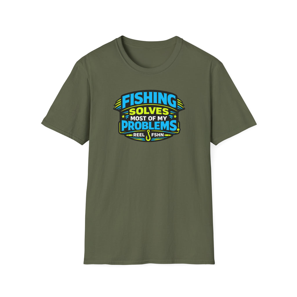 Fishing Solves Most Of My Problems T-Shirt