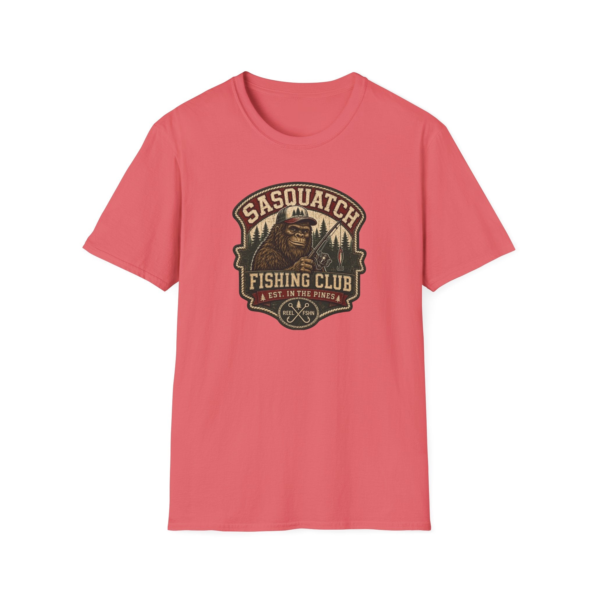 Sasquatch Fishing Club T-Shirt