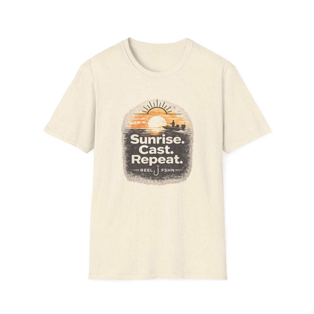 Sunrise. Cast. Repeat. T-Shirt