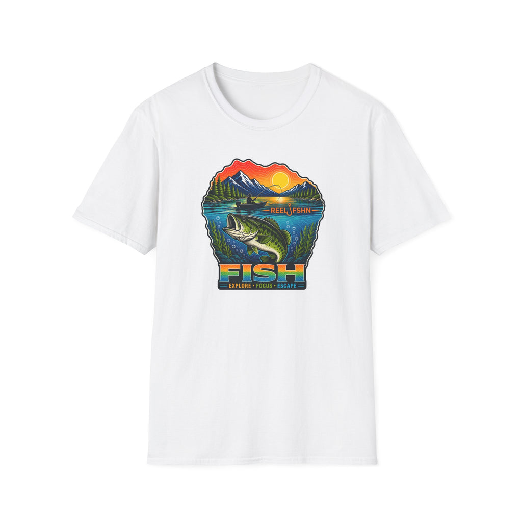 Fish Explore Focus Escape  T-Shirt