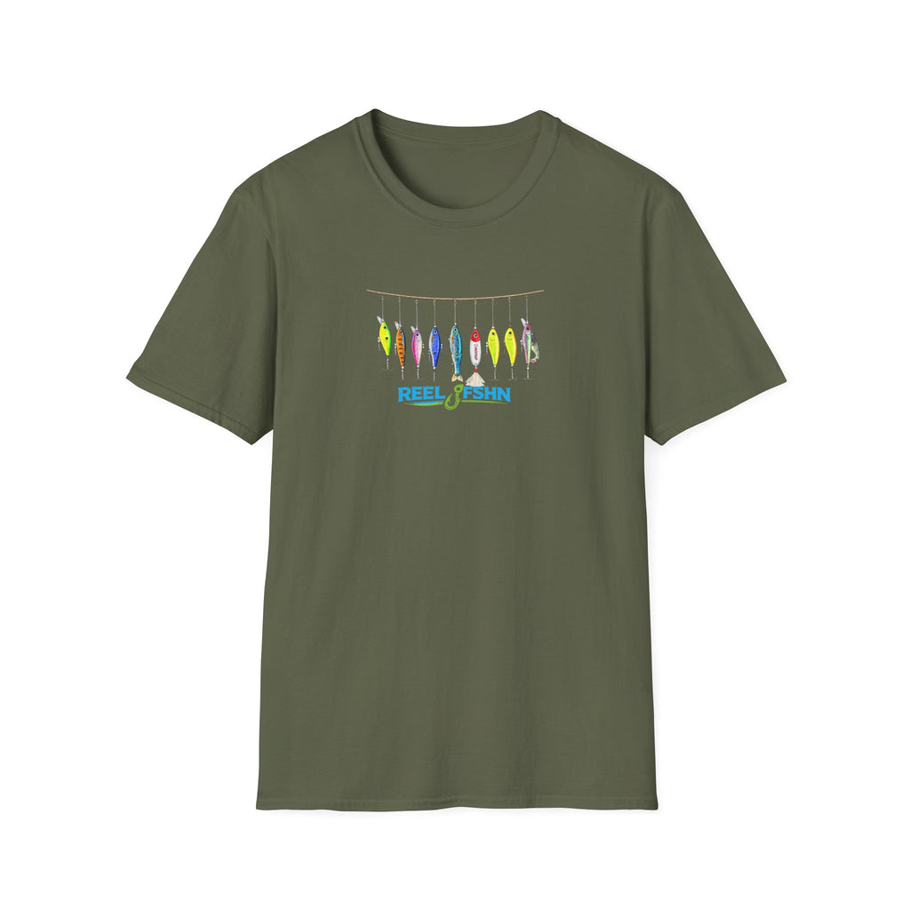 String Of Fishing Lures T-Shirt