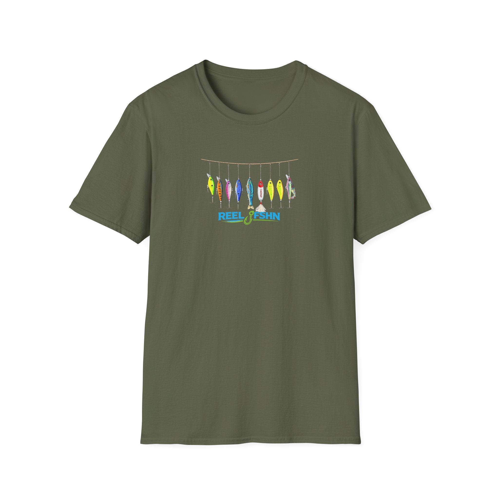 String Of Fishing Lures T-Shirt