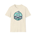 White & Seafoam Hook T-Shirt