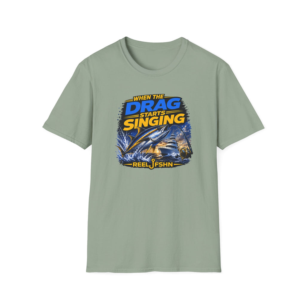 When The Drag Starts Singing T-Shirt