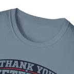 Thank You Veterans For Your Service T-Shirt