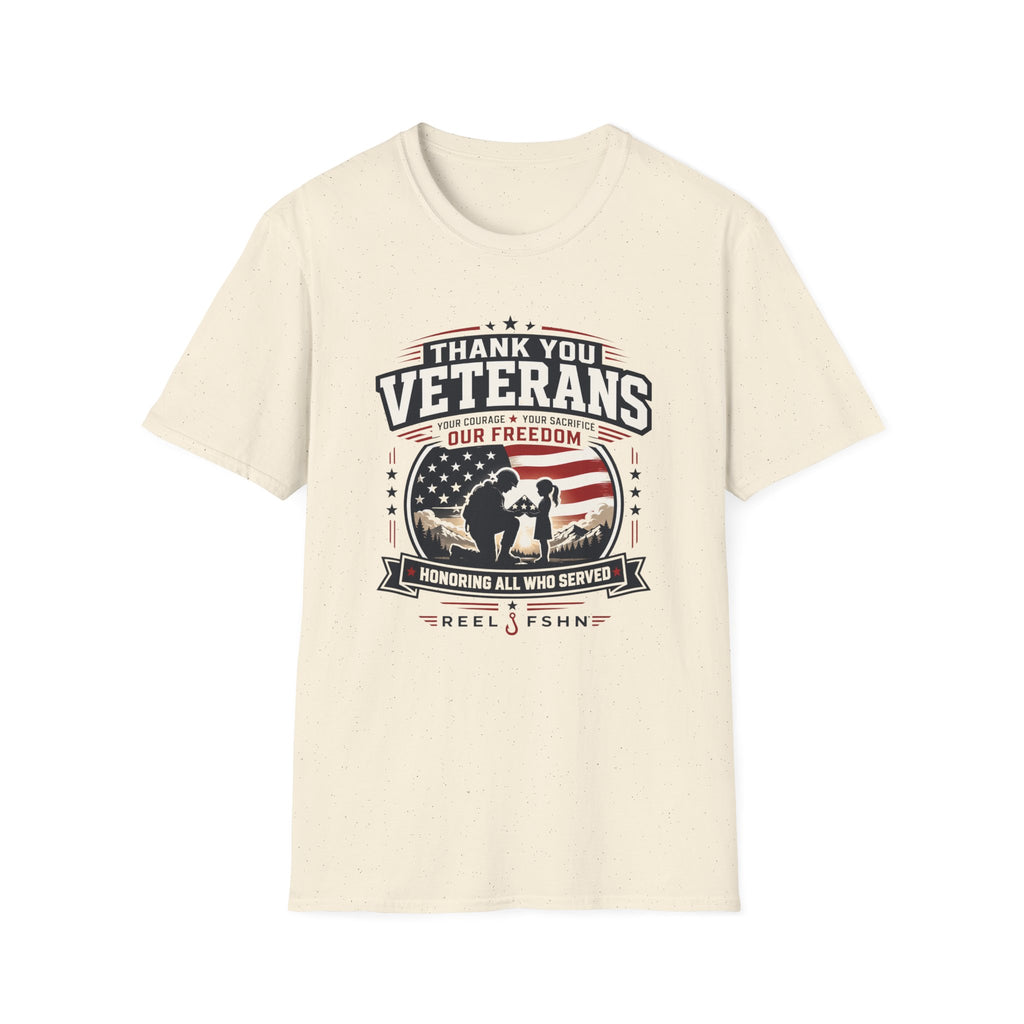 Thank You Veterans Honoring All Who Served T-Shirt