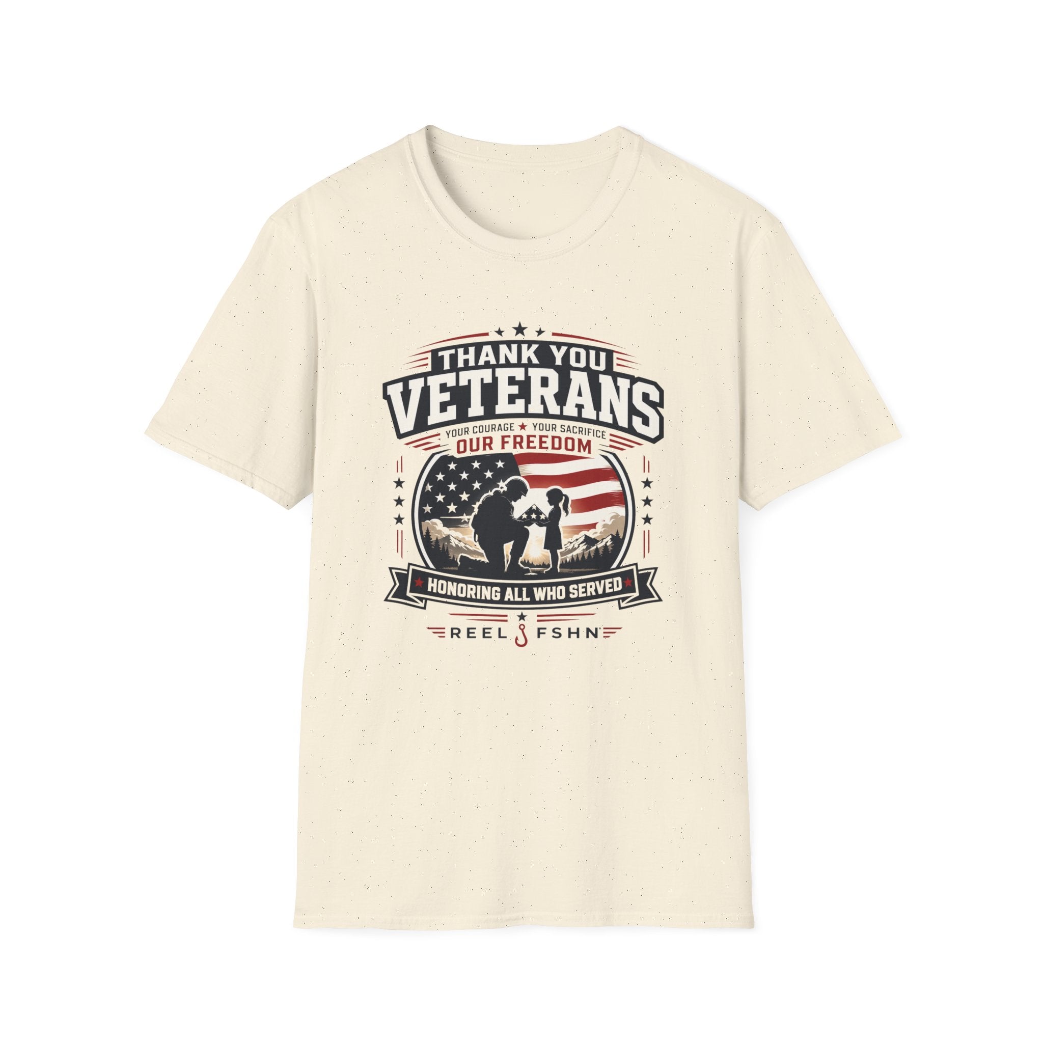 Thank You Veterans Honoring All Who Served T-Shirt
