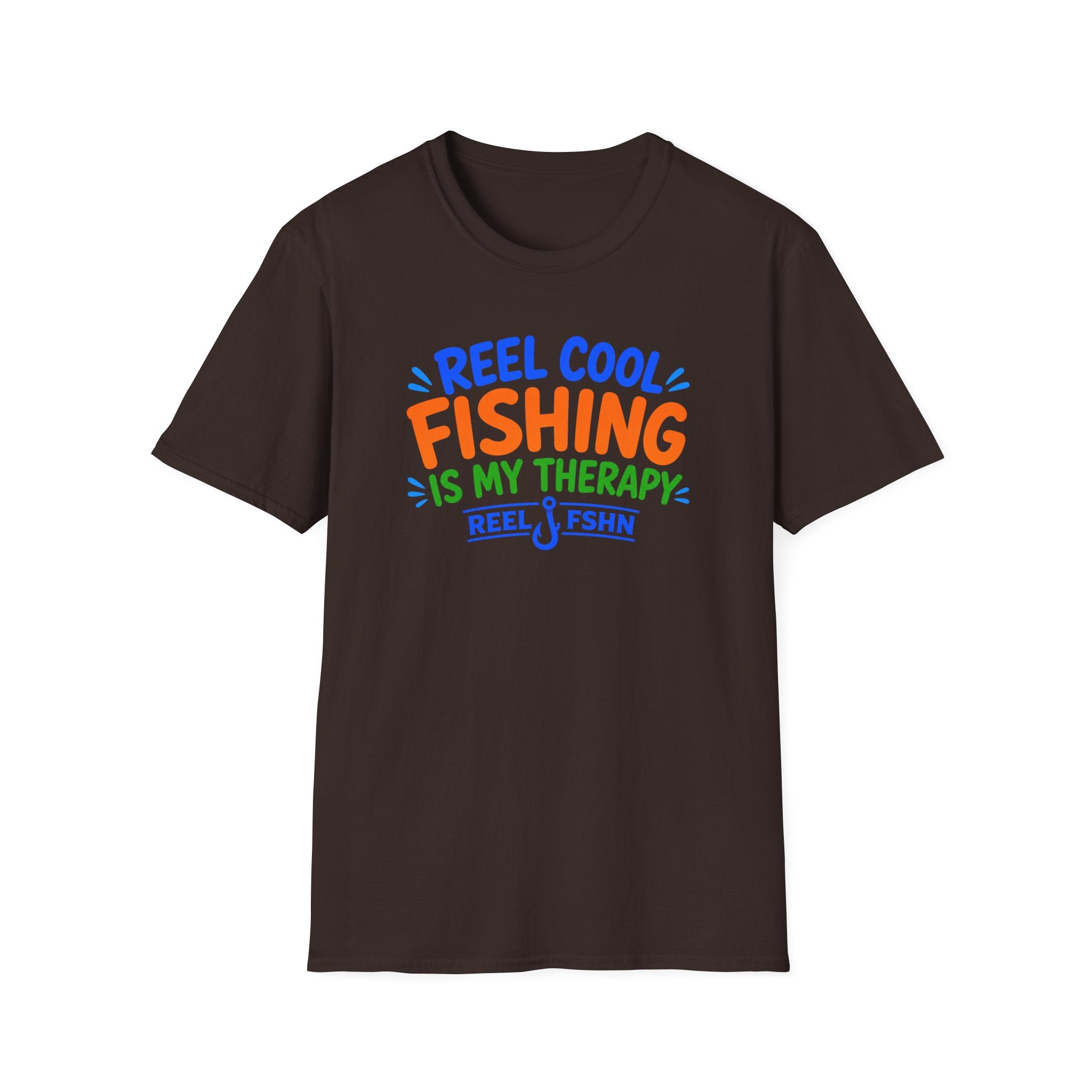 Reel Cool Fishing Is My Therapy  T-Shirt