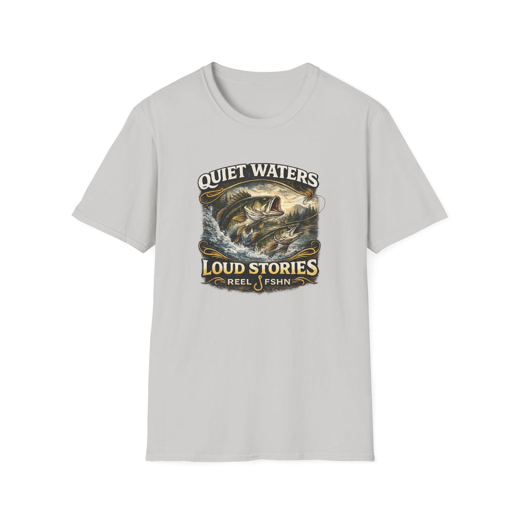 Quiet Waters Loud Stories T-Shirt