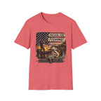 Passion For Fishing Colored Print T-Shirt