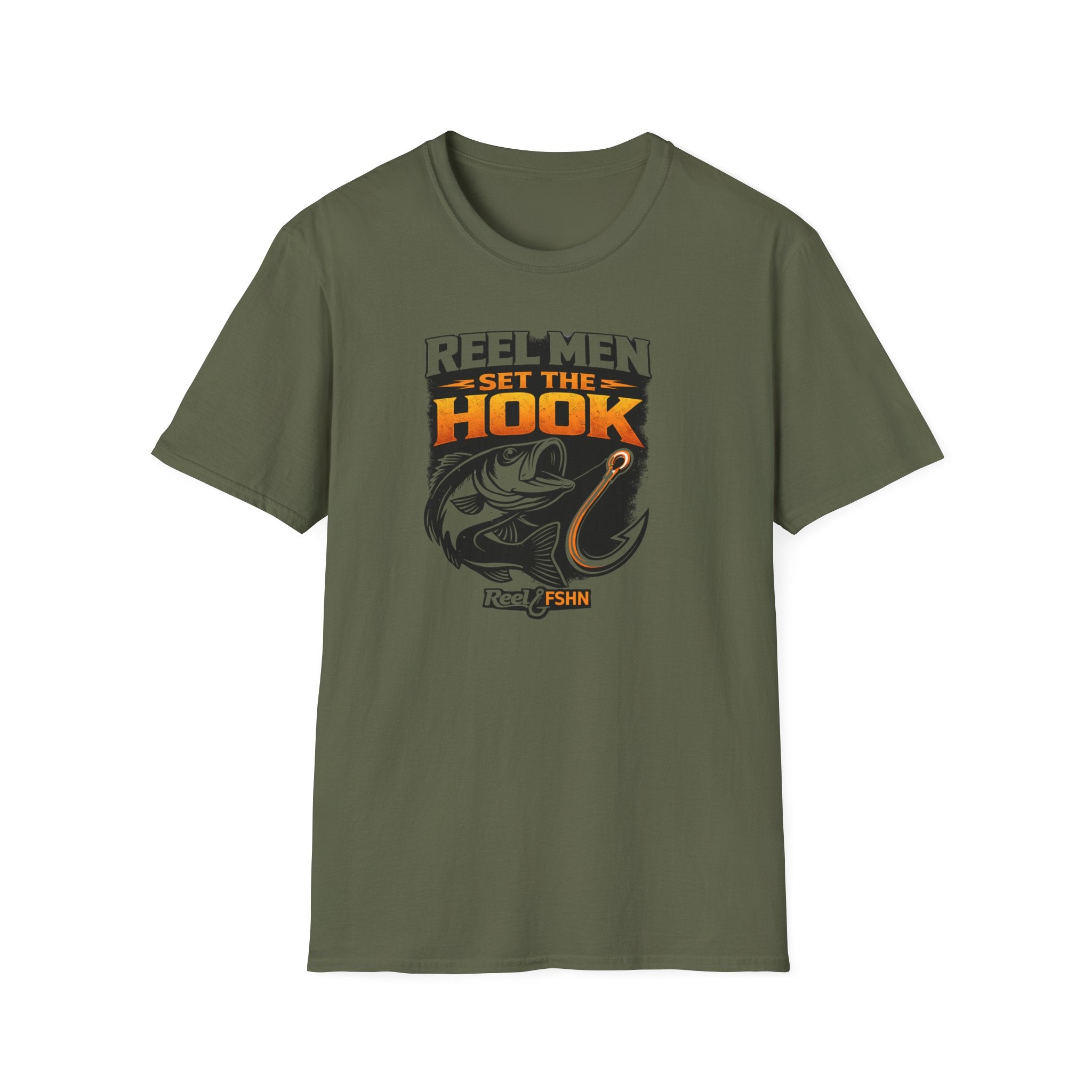 Reel Men Set The Hook T-Shirt
